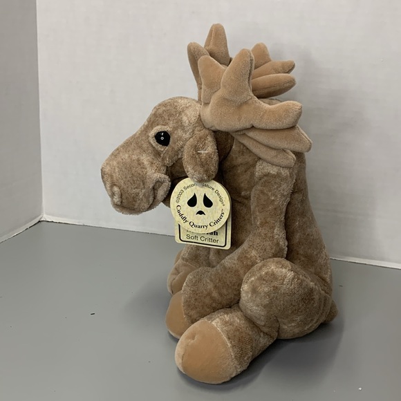 New With Tags Lot of 3 Festive Plush Moose Bath&Body, Bestever, CuddlyQuarry - Picture 12 of 16